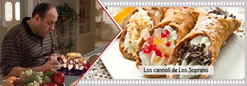 La fruta confitada está presente en los cannoli sicilianos que degusta el protagonista de Los Soprano.